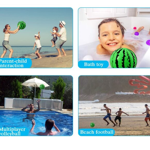 Watermelon Inflatable Bouncing Ball - Picture 4 of 6